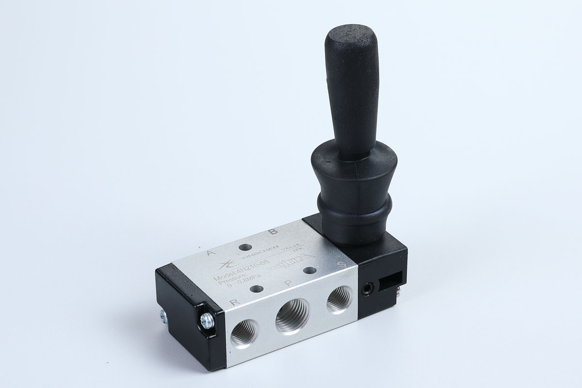 4H Hand Lever Valve Hand Lever Valve (5 port-2 way、5 port-3 way) 4H Series