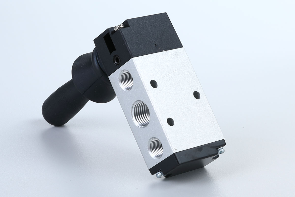 4H Hand Lever Valve Hand Lever Valve (5 port-2 way、5 port-3 way) 4H Series
