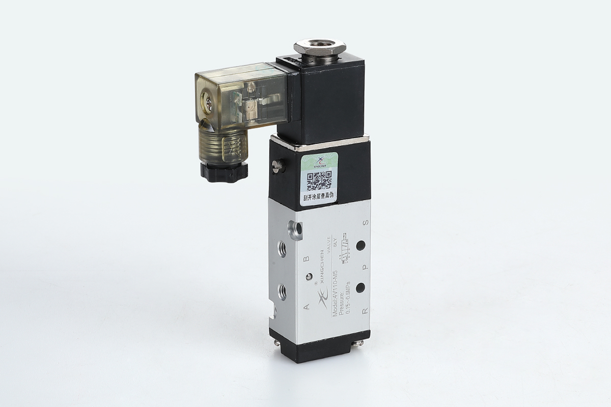 Pneumatic Solenoid Valve 4V-3 Pneumatic Solenoid Valve (5 port-2 way、5 port-3 way) 4V100 Series