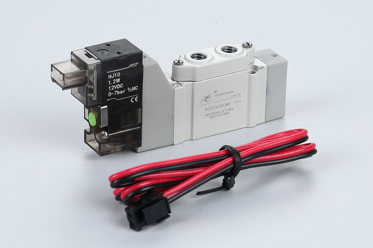 Solenoid Valve SY Series-1 SY Series Solenoid Valve - 5/2 Way Direct Acting Pneumatic Directional Control Valve with Sub-base Mounting