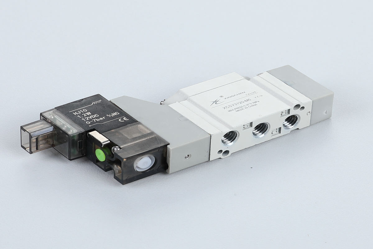 Solenoid Valve SY Series-4 SY Series Solenoid Valve - 5/2 Way Direct Acting Pneumatic Directional Control Valve with Sub-base Mounting