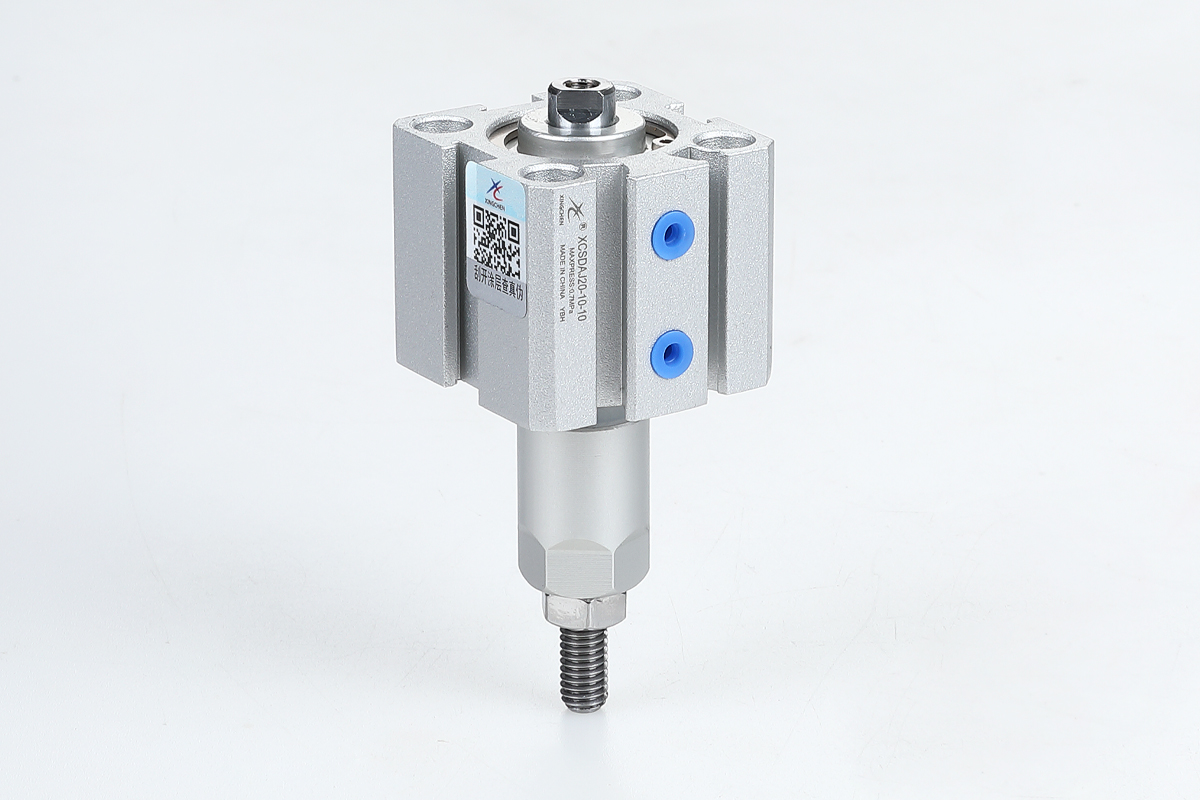 Compact Cylinder SDAJ Series SDAJ Series Compact Cylinder - Ultra-Thin Space-Saving Pneumatic Actuator