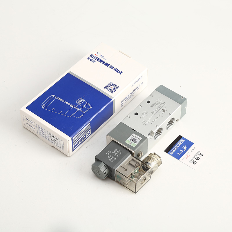 Pneumatic Solenoid Valve (5 port-2 way、5 port-3 way) 5V300-3