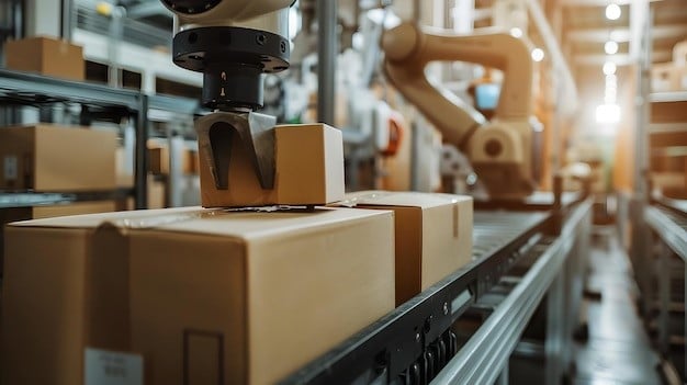 Pneumatic grippers in packaging