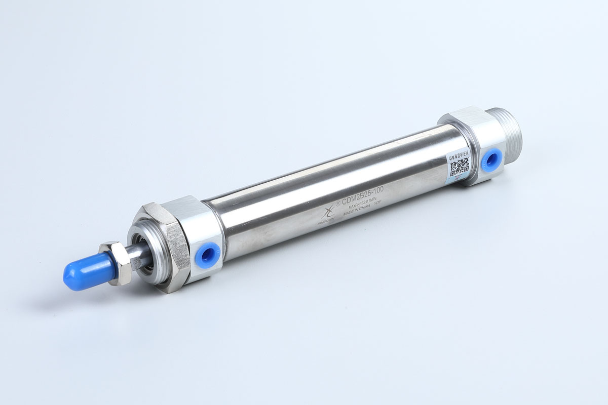 Mini Cylinder CM2 (2) CDM Series Mini Cylinder - Φ4mm to Φ25mm Bore, Ultra-Compact Pneumatic Actuator