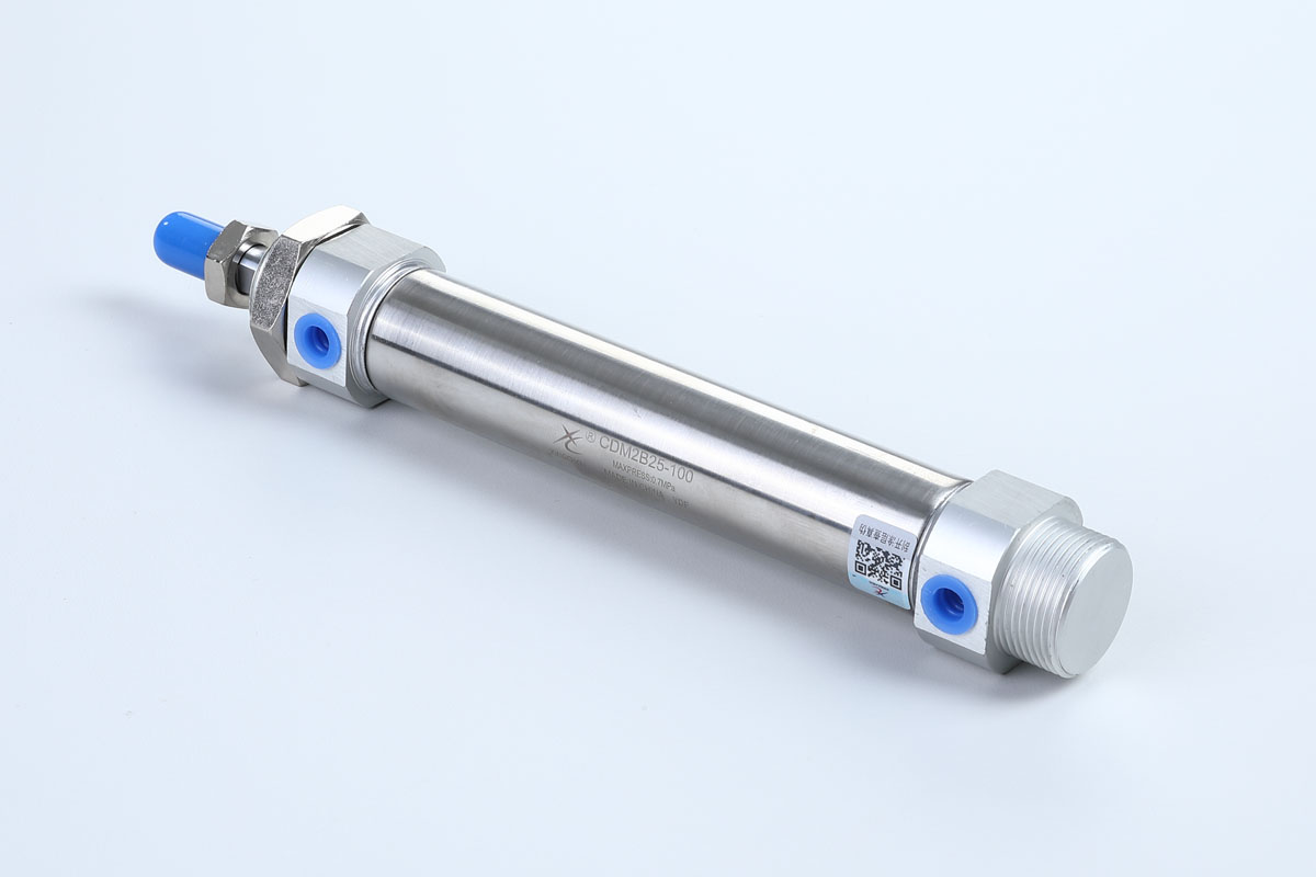 Mini Cylinder CM2 (3) CDM Series Mini Cylinder - Φ4mm to Φ25mm Bore, Ultra-Compact Pneumatic Actuator