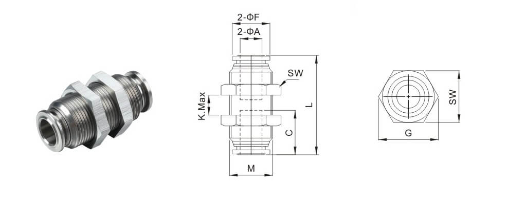 SPM Series Dimensional Drawing with Panel Cutout Specifications