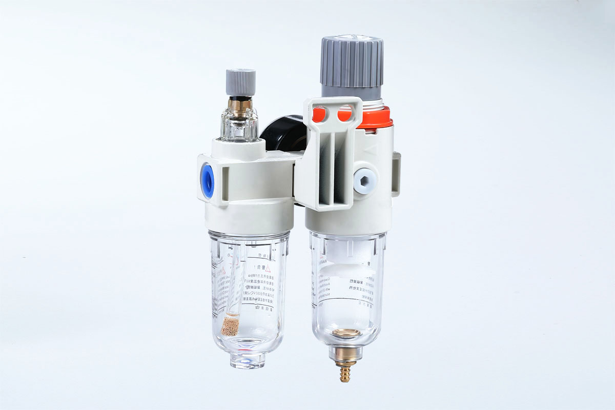 YAL Series Micro-Fog Lubricator Working Principle of YAL Lubricator Showing Venturi Effect and Oil Mist Generation